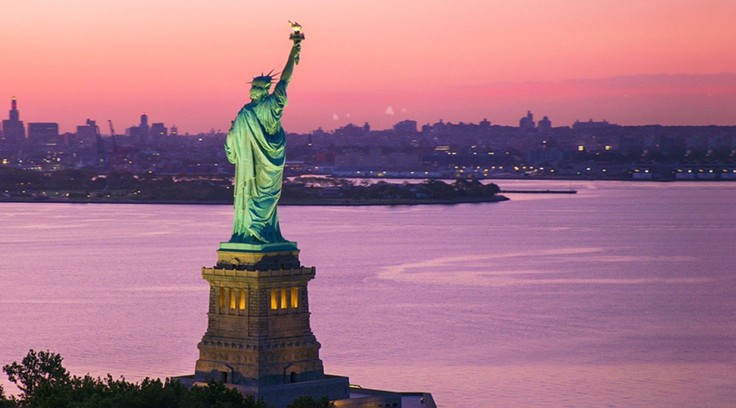 Les États-Unis vus du ciel stock videos