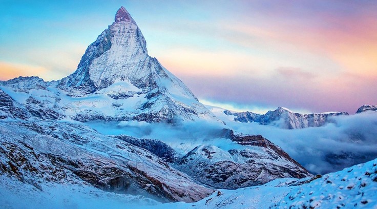 Paysage hivernal stock videos